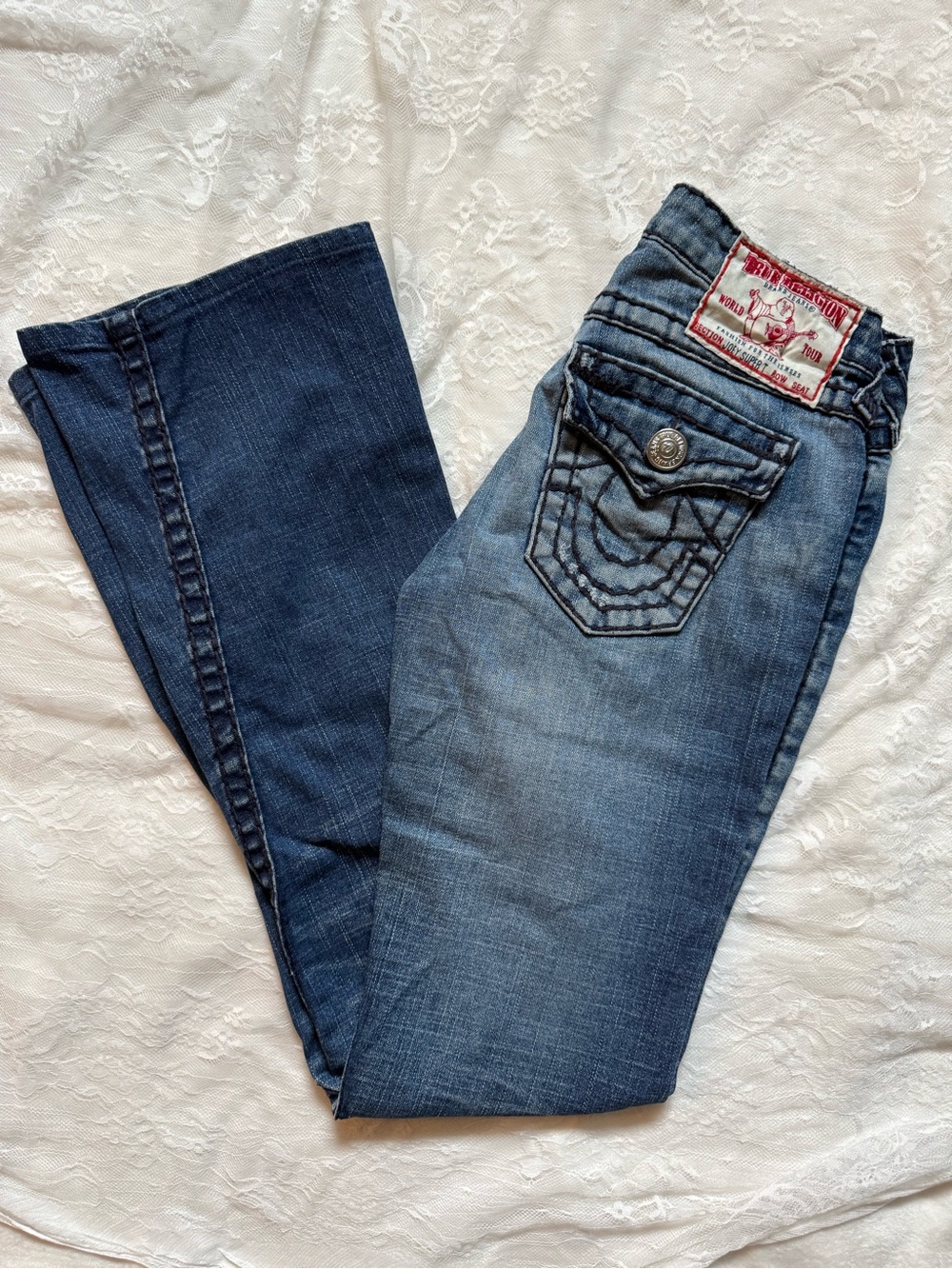 Vintage true religion flare jeans